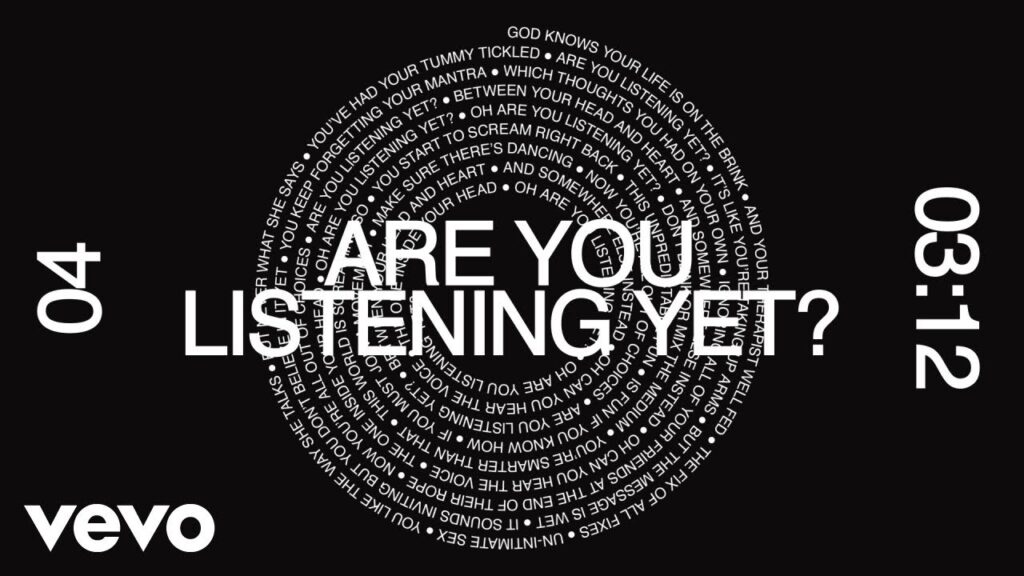 Are You Listening Yet? Lyrics by Harry Styles
